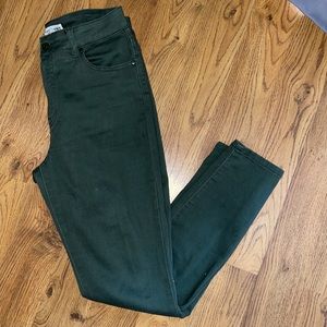 Olive Green Jeans